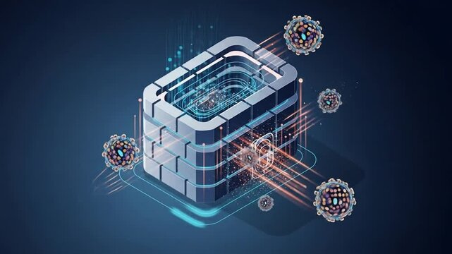 Secure Server Defends Against Virus Attacks