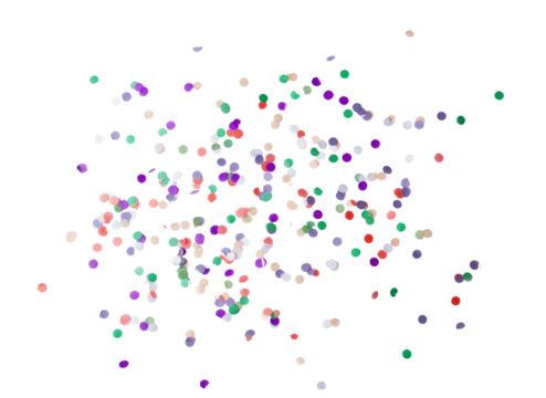 colorful Confetti background celebration