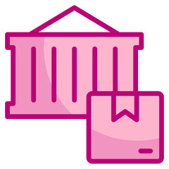 Shipping Container Icon