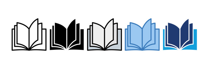 Book Icon Element For Design