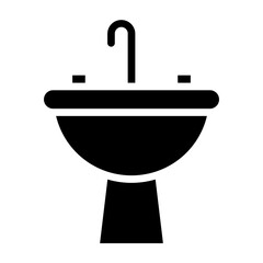 Basin Vector Glyph Icon Design