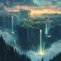 Landscape Where Doesnt Surreal With Float Gravity Exist