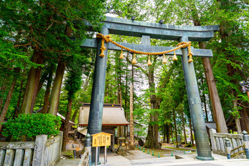 長野県 諏訪大社の風景