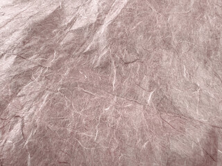 Fototapeta premium 繊維が美しい日本の伝統の和紙 ピンクカラー
