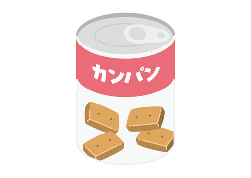 乾パンのイラスト