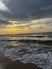 Obraz premium sunset over the sea