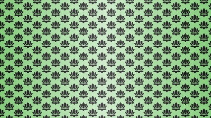 Vector seamless Ayurveda healing pattern 