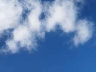 Obraz premium blue sky with clouds