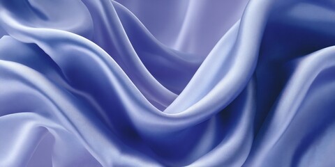 Obraz premium Elegant Draped Sapphire Silk Fabric Texture Luxurious Blue Silk Background