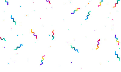 Cute confetti background, colorful, luxury effect, vector illustration.