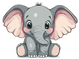 Elephant vector art