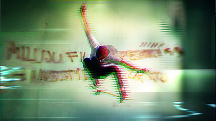 Glitch Zoom Transitions