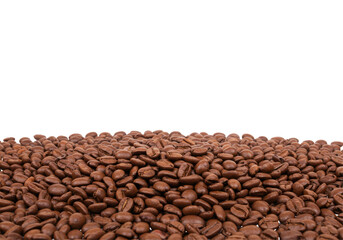 Isolated Coffee Beans Rich Texture and Aroma