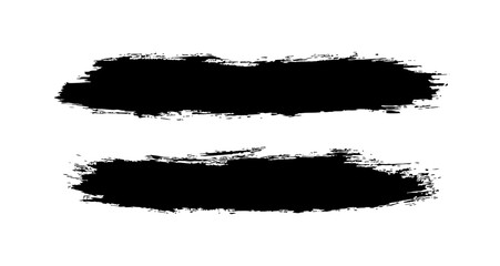 Brush thick line of stroke bundles