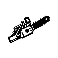 Chainsaw silhouette