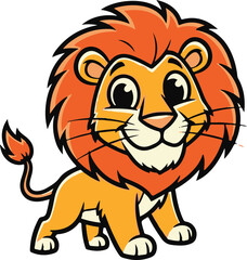 lion cartoon character