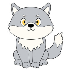 wolf cartoon