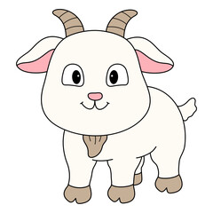 goat cartoon