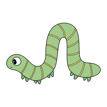 inchworm cartoon