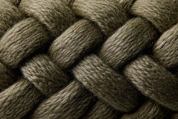 Loosely braided texture of soft yarn reflects the tactile beauty of crafted materials. A great fit for DIY aesthetics, fabric-inspired branding, or wellness design.

