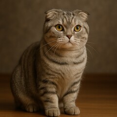 Short Hair Scottish Fold cat
