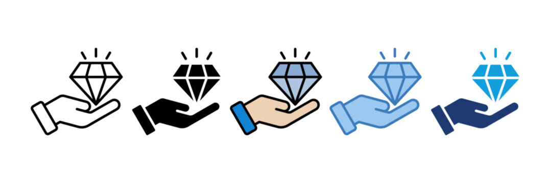 Value Proposition Icon Element For Design