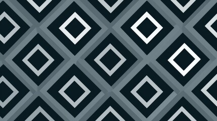 Intricate diamond-shaped pattern with layered squares.