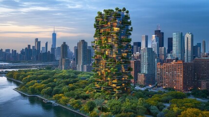 Vertical city of the future
