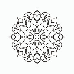 Mandala Tribal Design
