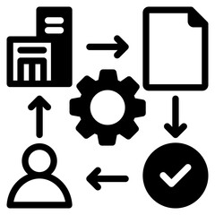 Onboarding outline mixed icon