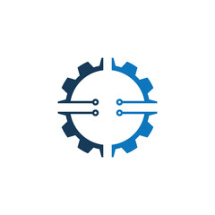 Gear logo element