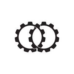 Gear logo element