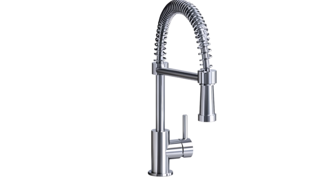 Modern Pull-Down Gooseneck Faucet