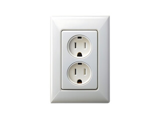 Dual Outlet Wall Plate: Electrical Power Receptacle