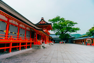 Usa Shrine in Oita Prifecture