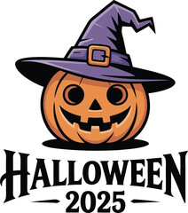 Spooky Pumpkin halloween 2025 logo