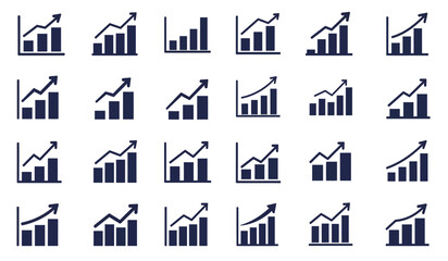 A simple black bar graph showing a declining trend on a white background. 