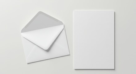 Letterhead and Envelope Mockup
