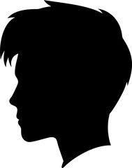 Businessman in Suit Holding Briefcase Silhouette Illustration