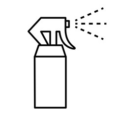 トリガースプレー型ボトルのアイコン