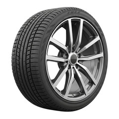 Obraz premium Wheel for the car isolated on transparent or white background, png