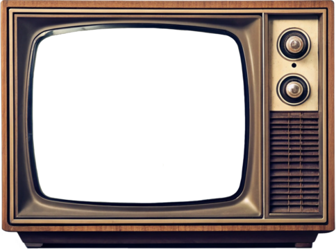 old tv set