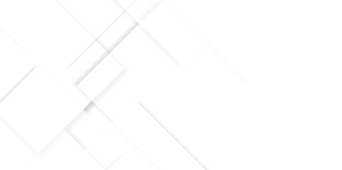 Abstract background seamless with lines and technology square triangle geometric texture background. White geometric minimal and rectangle shape banner design. Modern background used about technology.