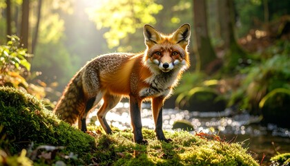 Curious Red Fox