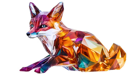 Fox Reflecting Light