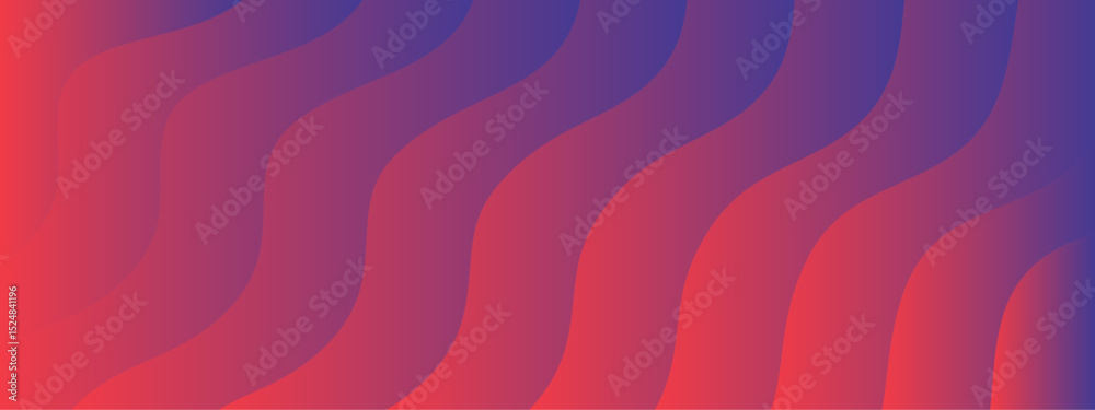Leinwandbilder Abstract background featuring diagonal gradient stripes in varying widths. Diagonal bands are soft-edged. Cool and modern futuristic, sleek appearance with subtle lighting effects