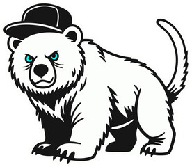 Neon Gaze – The Urban Bear with an Attitude