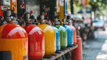 Propane (LPG) Stations - Offer liquefied petroleum gas for vehicles and appliances.