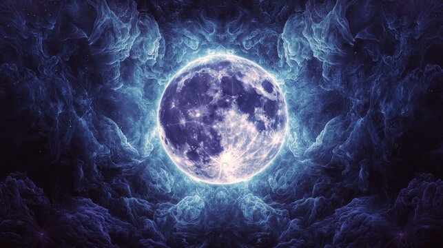 The Full Moon - A sign of completeness and spiritual awakening.