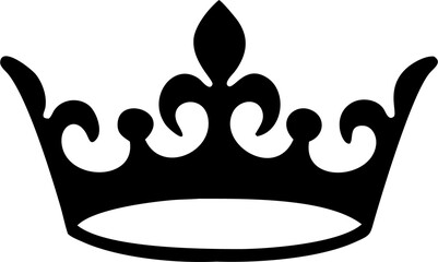 Crown icon. Crown symbol isolated on white background. Crown sign. vector illustration